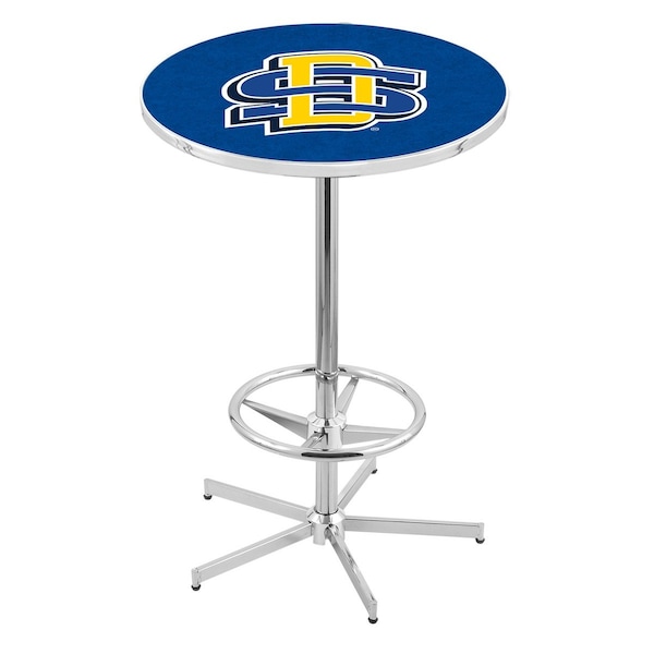 42" Chrome South Dakota State Pub Table